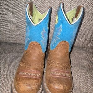 Ariat Kids Boots in Blue and Brown